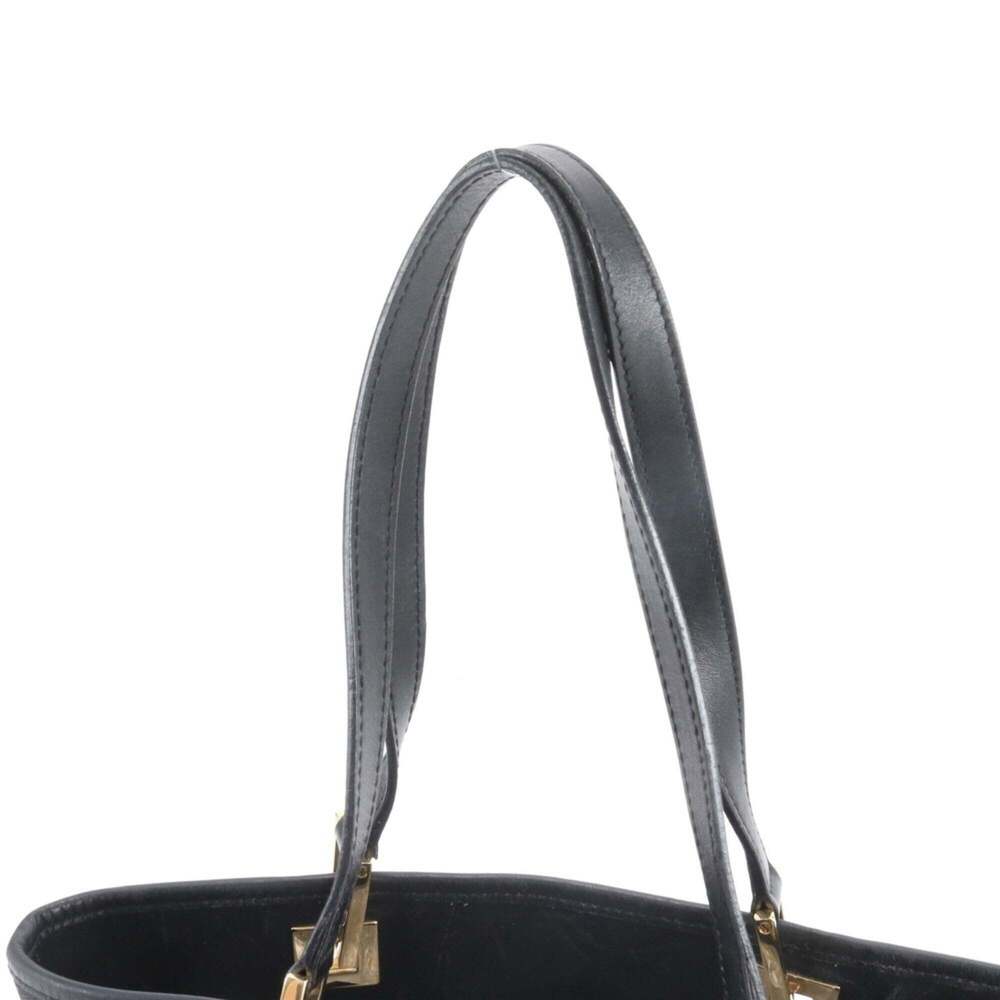Gucci GG Canvas 002 1099 Leather Tote Bag, Handbag, Shoulder Black, Women's - Picture 2 of 9
